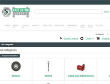 Tablet Screenshot of catalog.scfastening.com